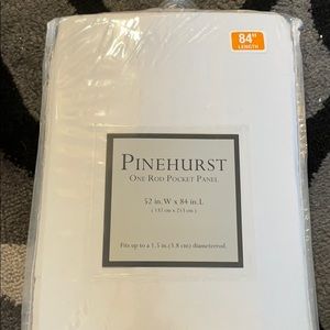 Branch Curtains Grey and Silver- only one panel